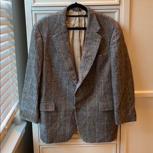 Vintage Jos A Bank camel hair jacket